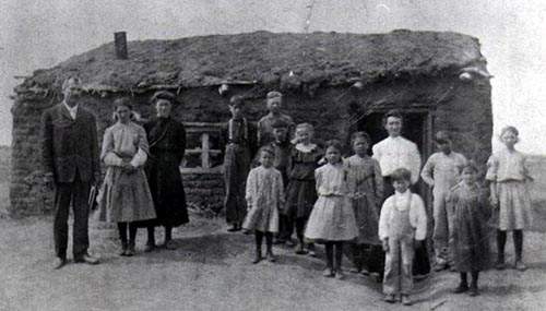 Sunday School Class in South Dakota