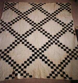 Double Irish Chain Quilt